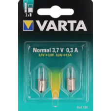 Kriptoninė lemputė P13.5S 3.7V 0.3A Varta (vieneto kaina)